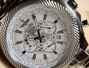 Breitling Bentley B05 Unitime White Dial Replica Watches