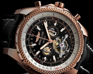 Elegant Breitling Bentley Mulliner Tourbillon Fake Watches