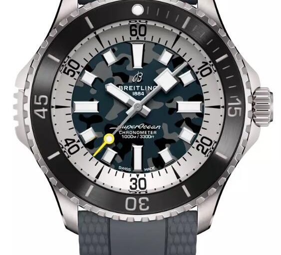 Cheap AAA Breitling Superocean Automatic 46 Super Diver Camouflage Dial Fake Watches UK